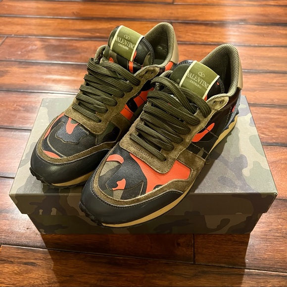 Valentino Garavani - Rockstud - Army Green - Size IT41